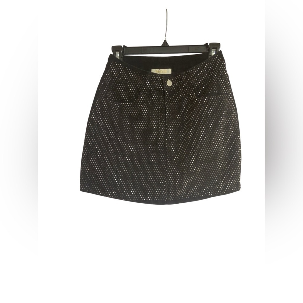 Sorelle UK rhinestone mini skirt Size Medium NEW